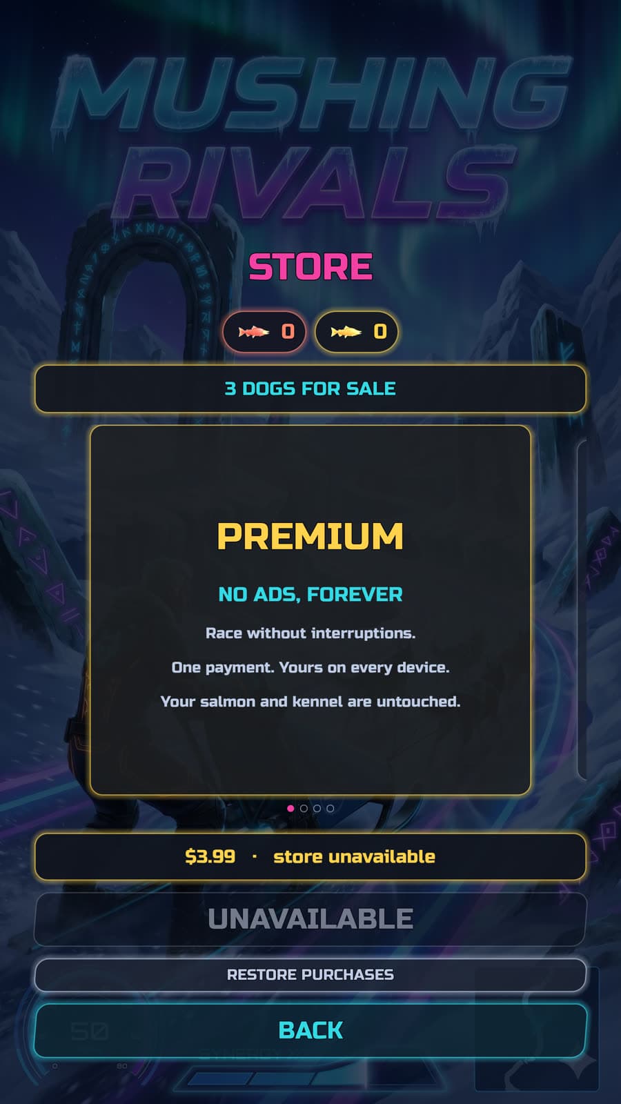 The store: Premium, and the dogs that salmon buys